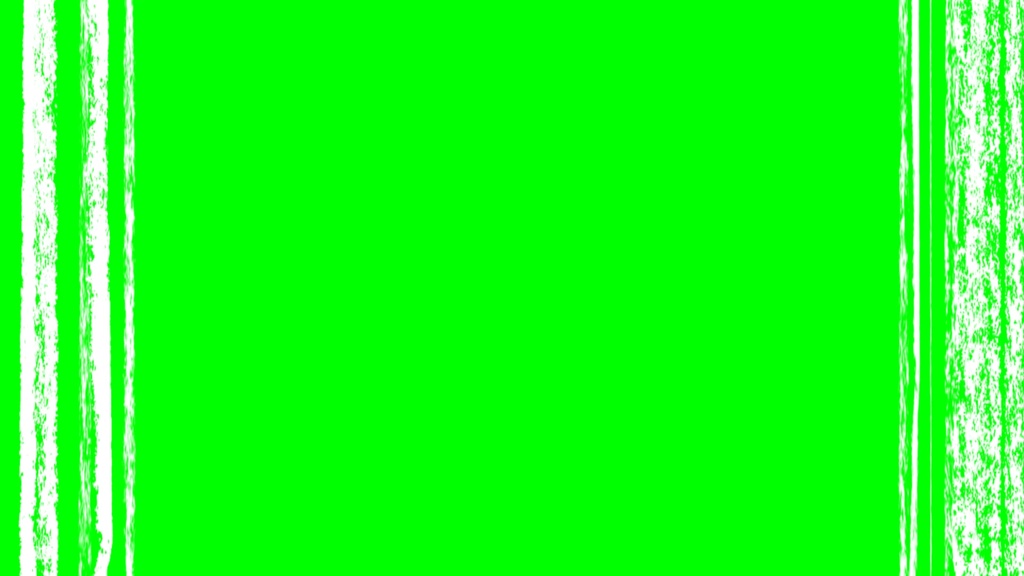 Vertical Pencil Lines Green Screen