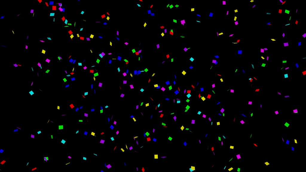 Confetti Footage 2