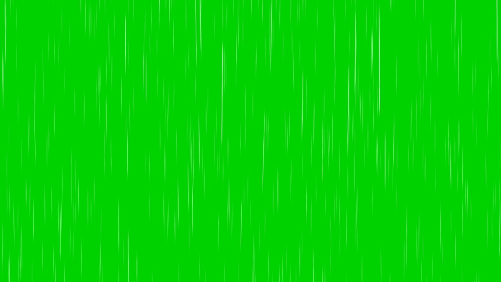 Rain Effects Green Screen