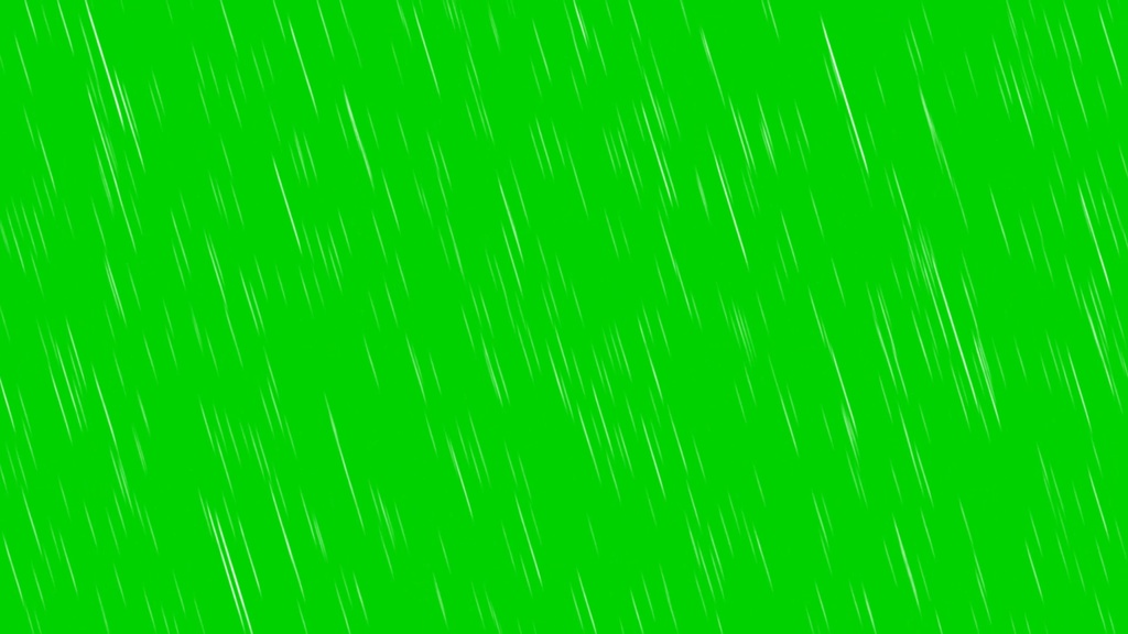 Rain Effects Green Screen 2