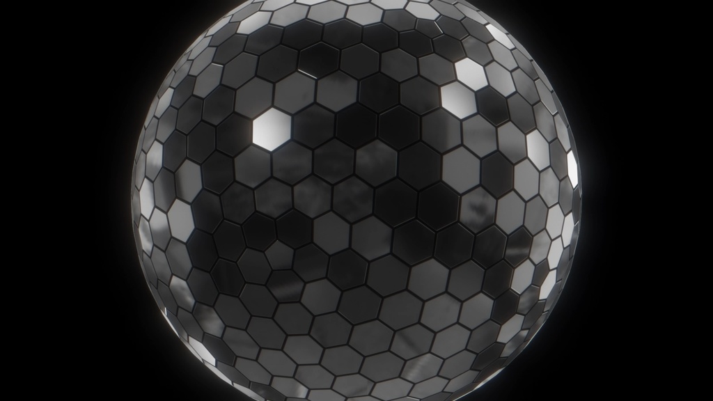 Hexagon Disco Ball Loop