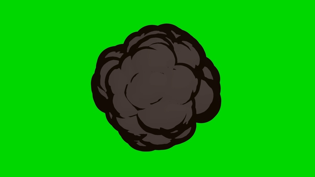 Anime Explosion Green Screen 5