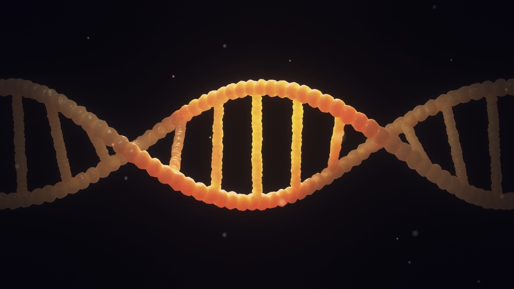 DNA Helix Video Footage Loop