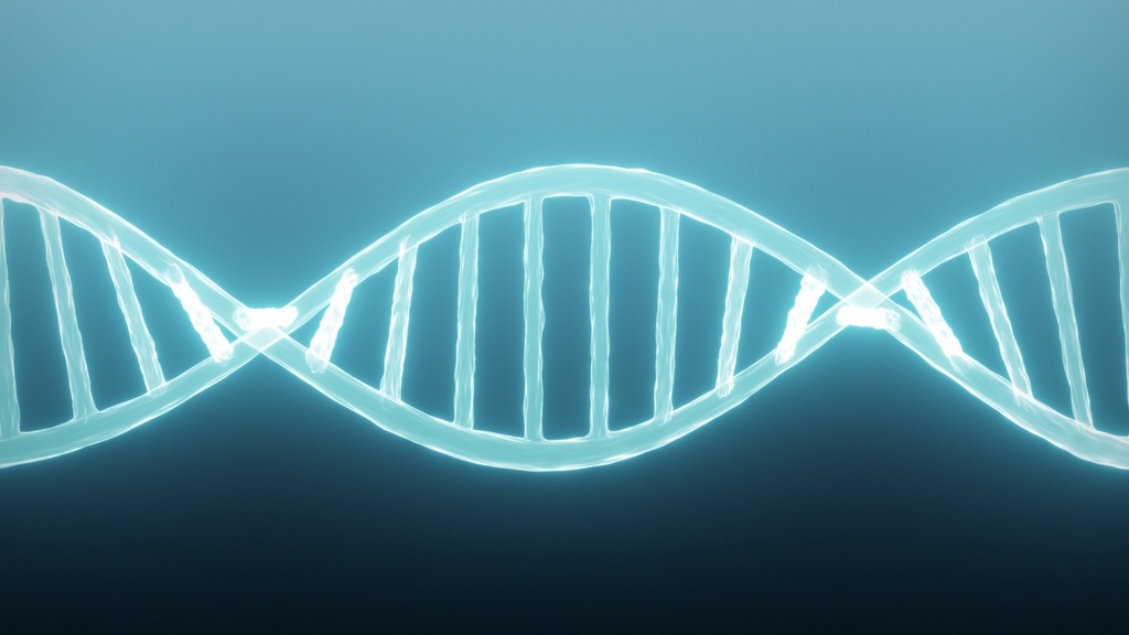 Medical Blue DNA Footage Loop
