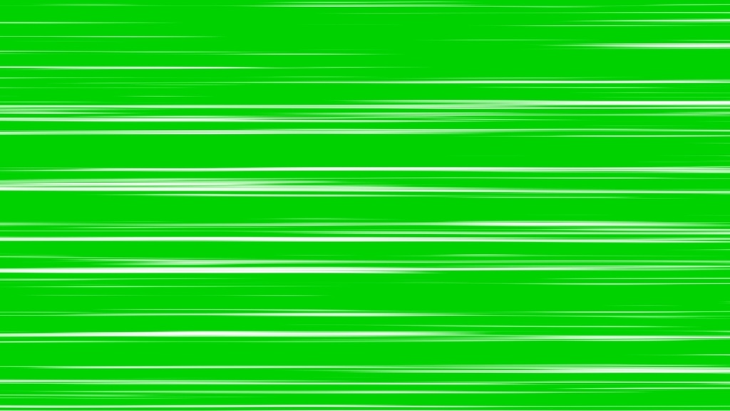 Anime Speed Lines Green Screen 4