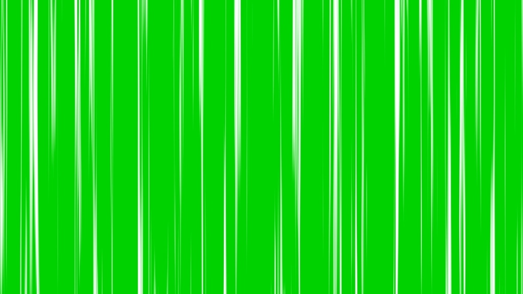 Anime Vertical Speed Lines Green Screen 4