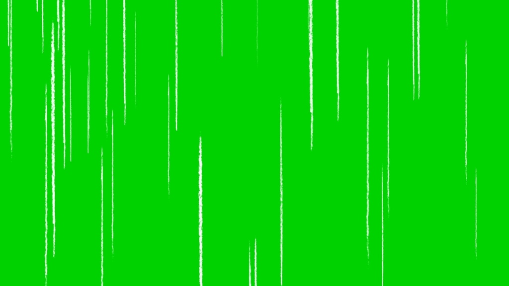 Anime Vertical Speed Lines Green Screen 8