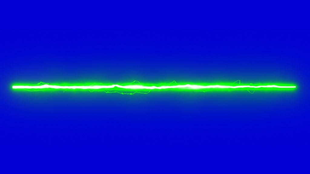 Beam Footage Blue Screen