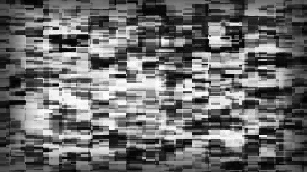 Block Noise Footage