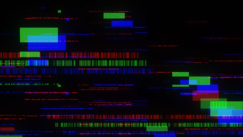 Glitch Noise Footage 2