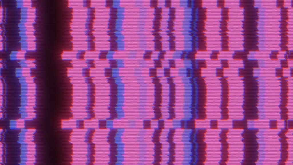 Glitch Noise Footage 6