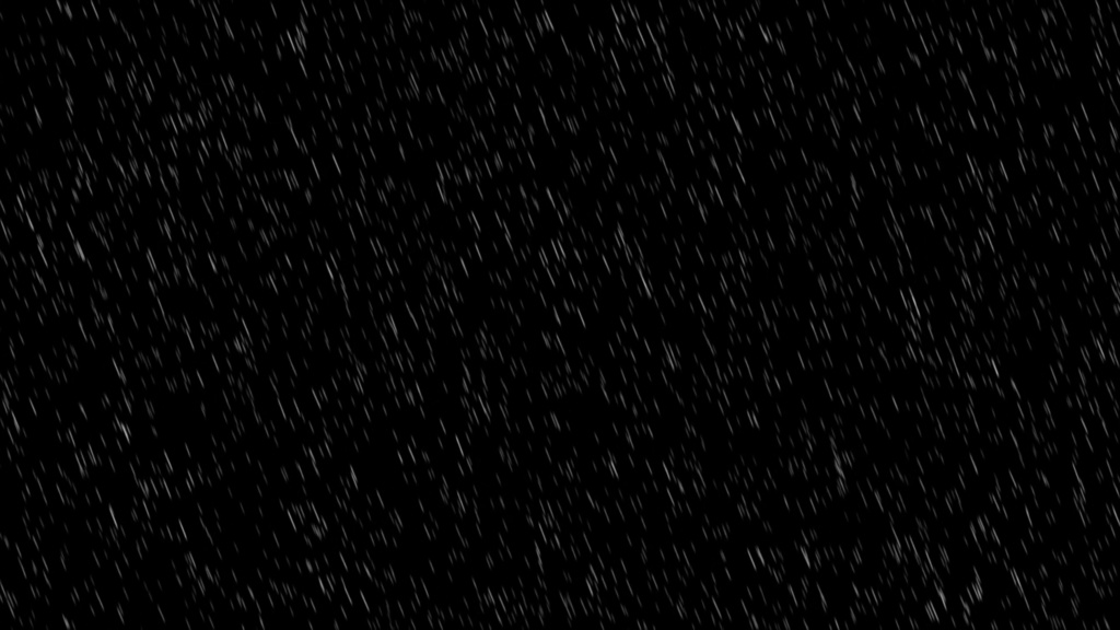 Night Rain Footage 3