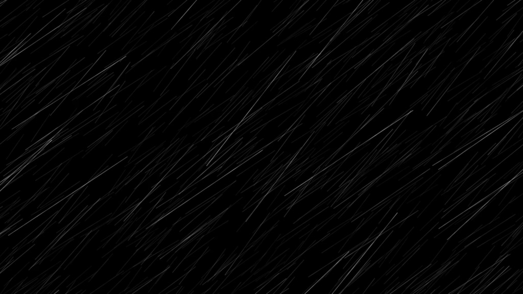 Night Rain Footage 6