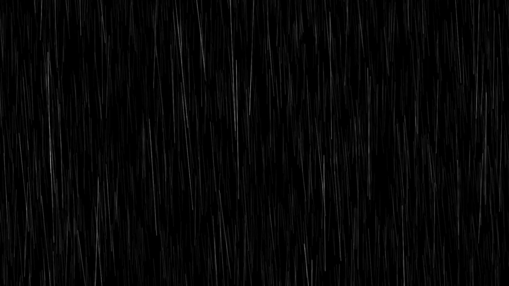 Night Rain Footage 7