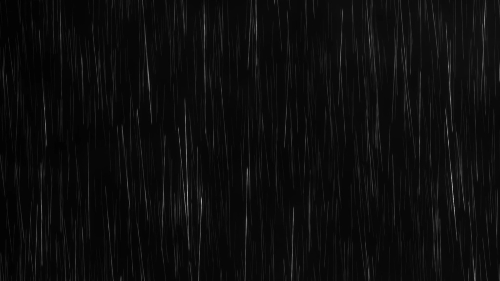 Night Rain Footage 10