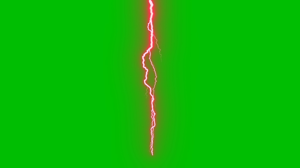 Lightning Strike Effect Green Screen 3