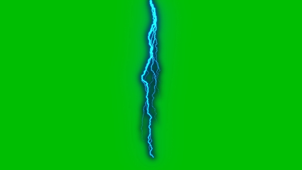 Lightning Strike Effect Green Screen 7