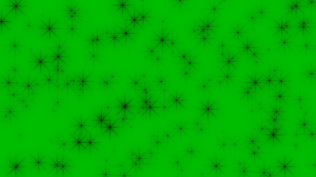 Glitter Stars Effect Green Screen 6