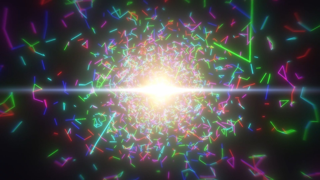 Plexus Rainbow Color Effects