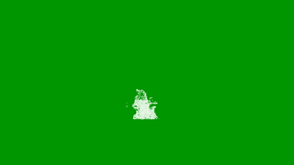 Water Splash Green Screen 2