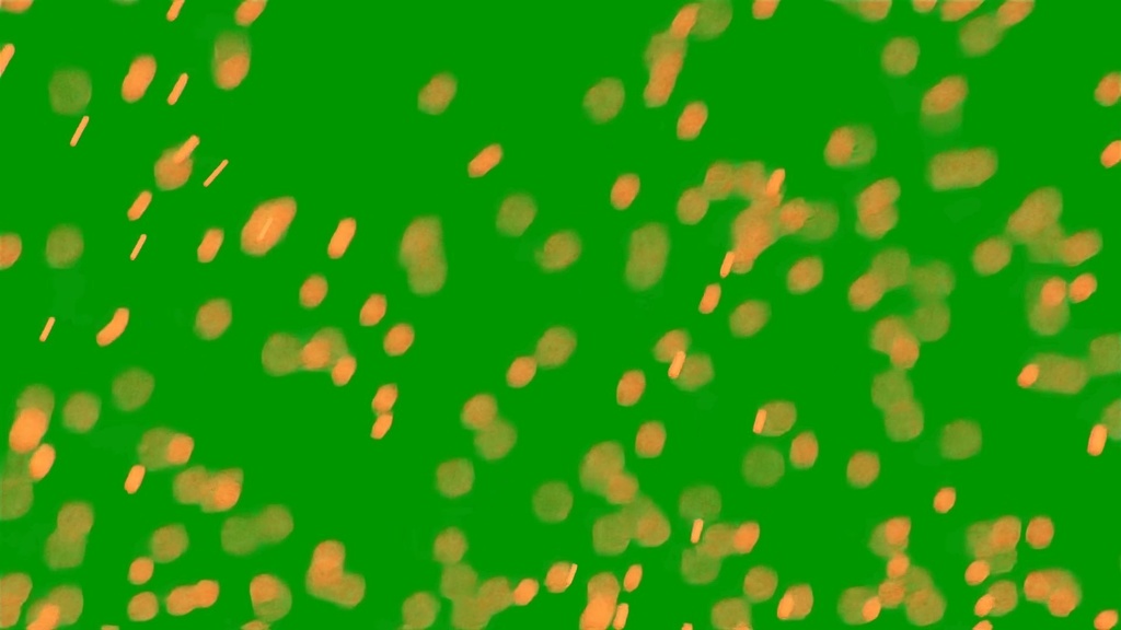 Fire Spark Green Screen 6