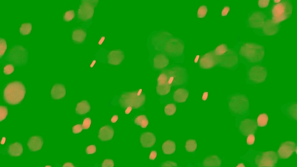 Fire Spark Green Screen 8