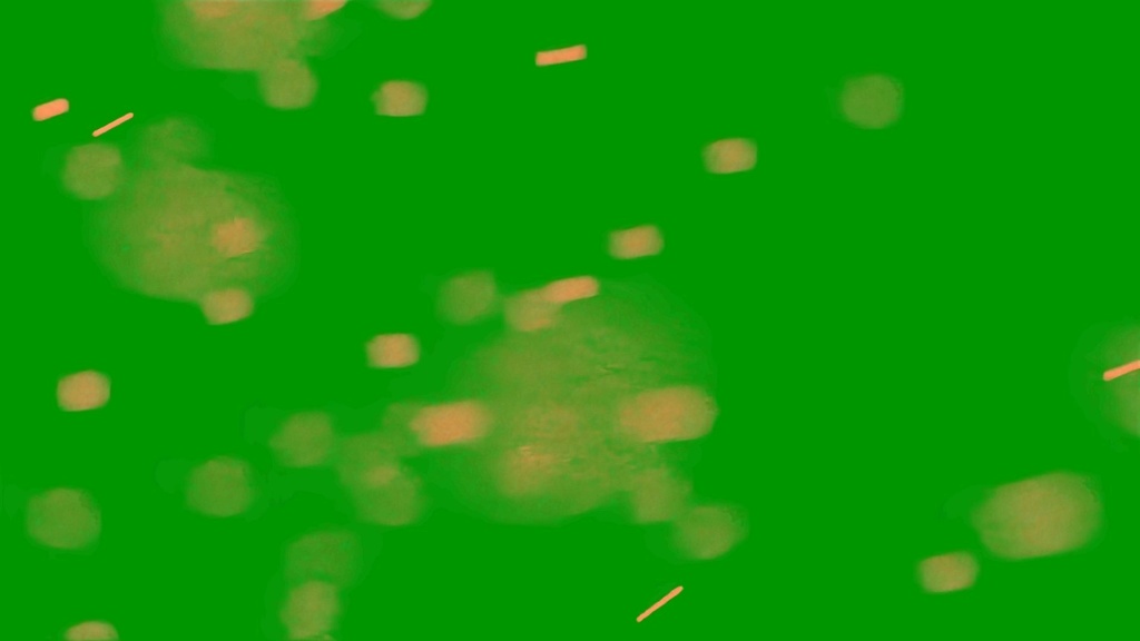 Fire Spark Green Screen 10