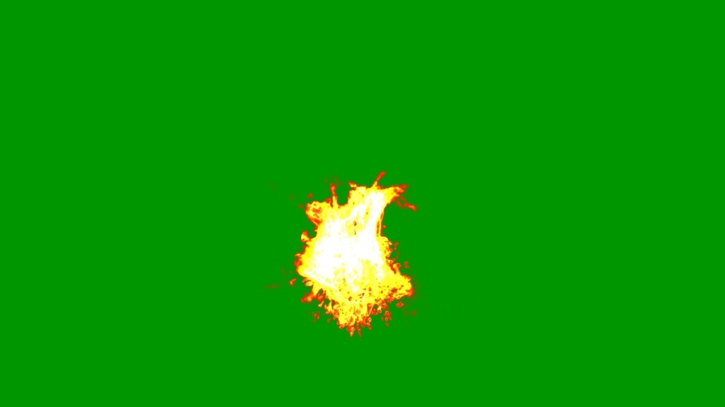 Fireball Green Screen Effects