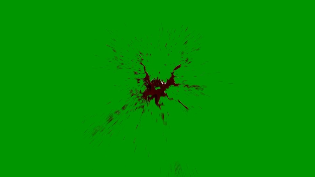 Blood Explosion Green Screen 2 - 白五ヱ門 - BOOTH