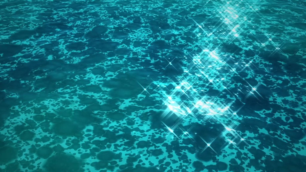Anime Ocean Surface Loop 2