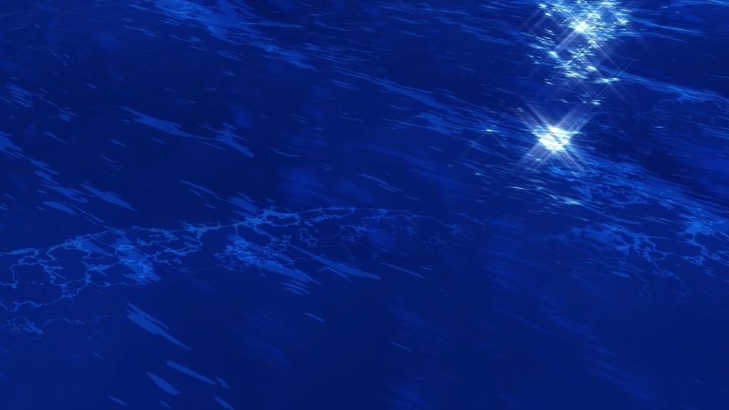 Anime Ocean Surface Loop 5