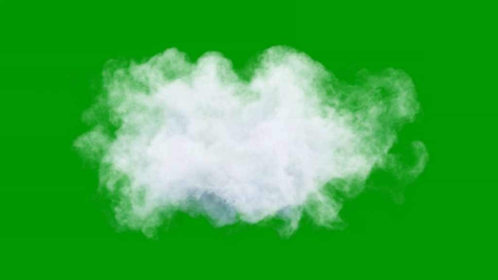 Cloud Rotation 360 Green Screen 6