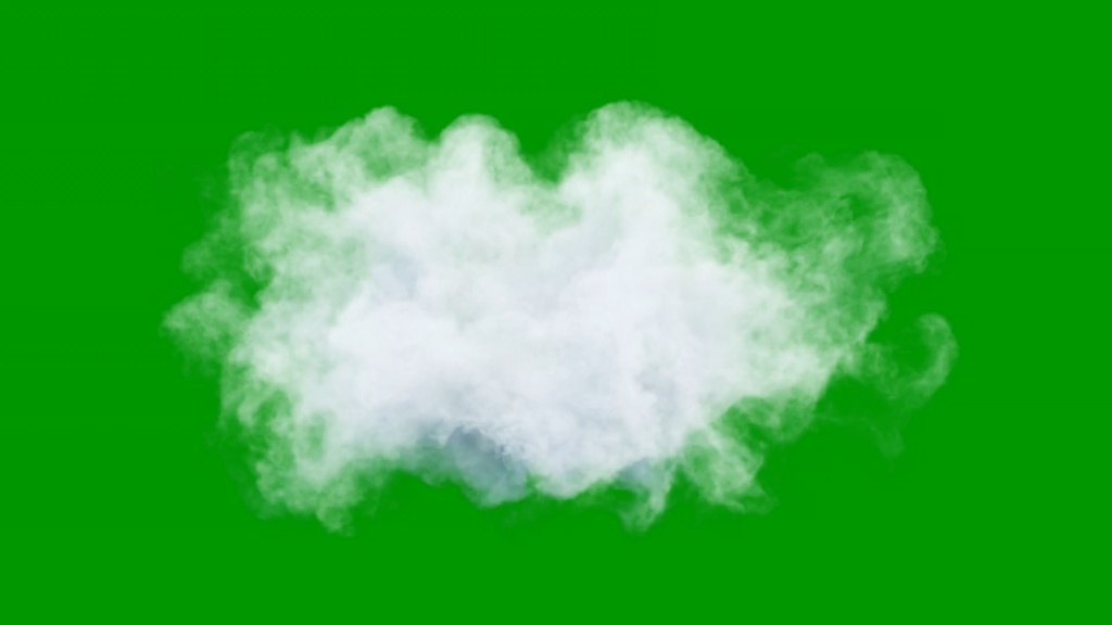 Cloud Rotation 360 Green Screen 6