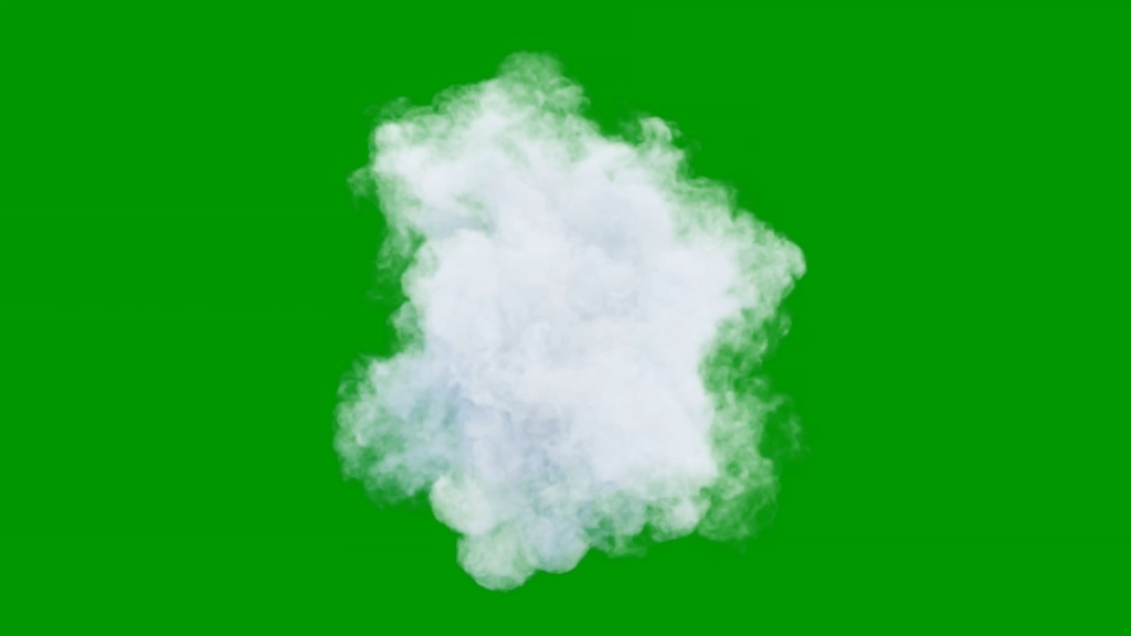 Cloud Rotation 360 Green Screen 8