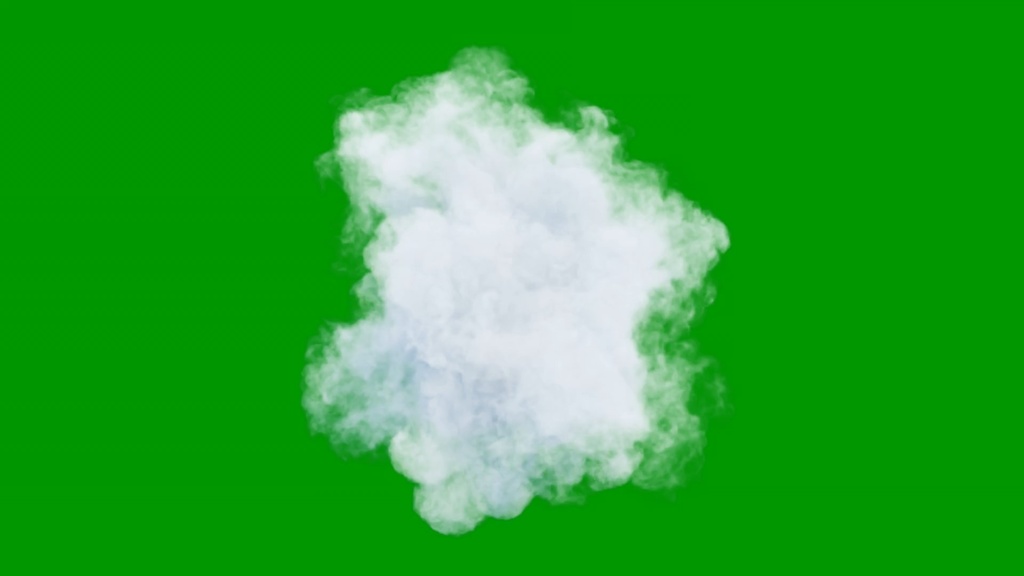 Cloud Rotation 360 Green Screen 8