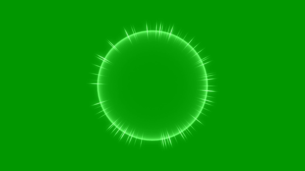 Anime Shock Wave Green Screen 2