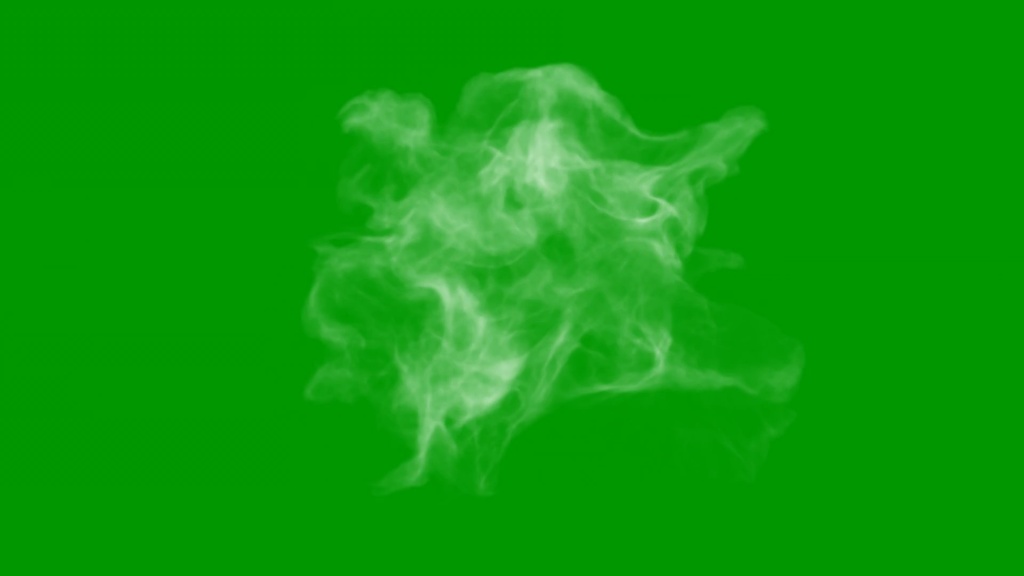 Mist Rotation 360 Green Screen