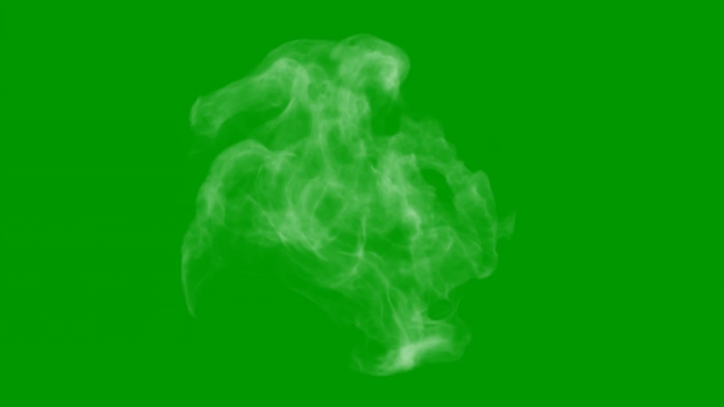 Mist Rotation 360 Green Screen 2