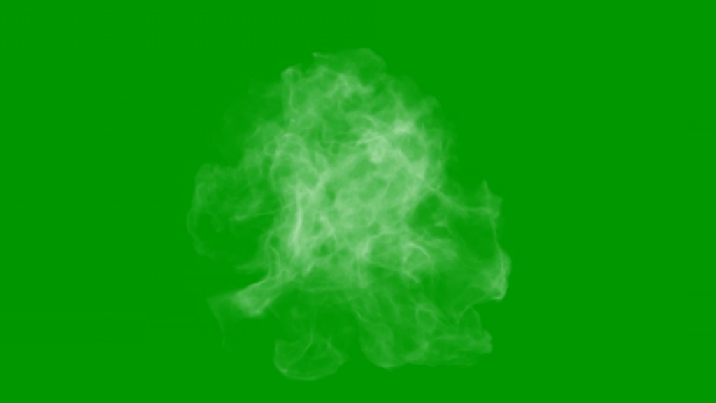 Mist Rotation 360 Green Screen 4