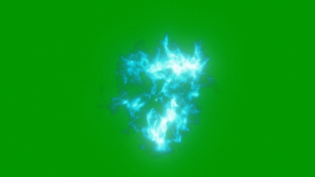 Smoke Burst Footage Green Screen 9