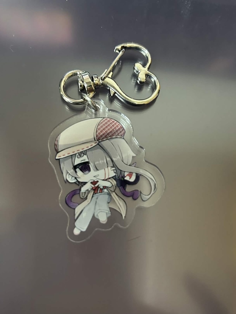 OCアクリルキーホルダー:還流 転来(かえる てら)お出かけ衣装1