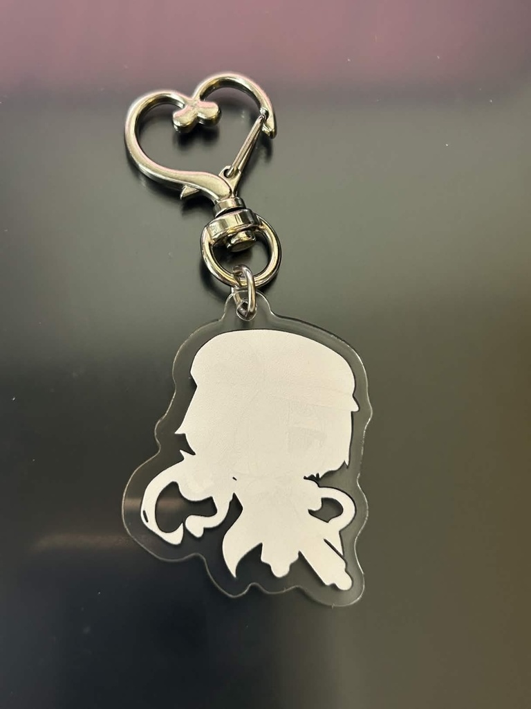 OCアクリルキーホルダー:還流 転来(かえる てら)お出かけ衣装1