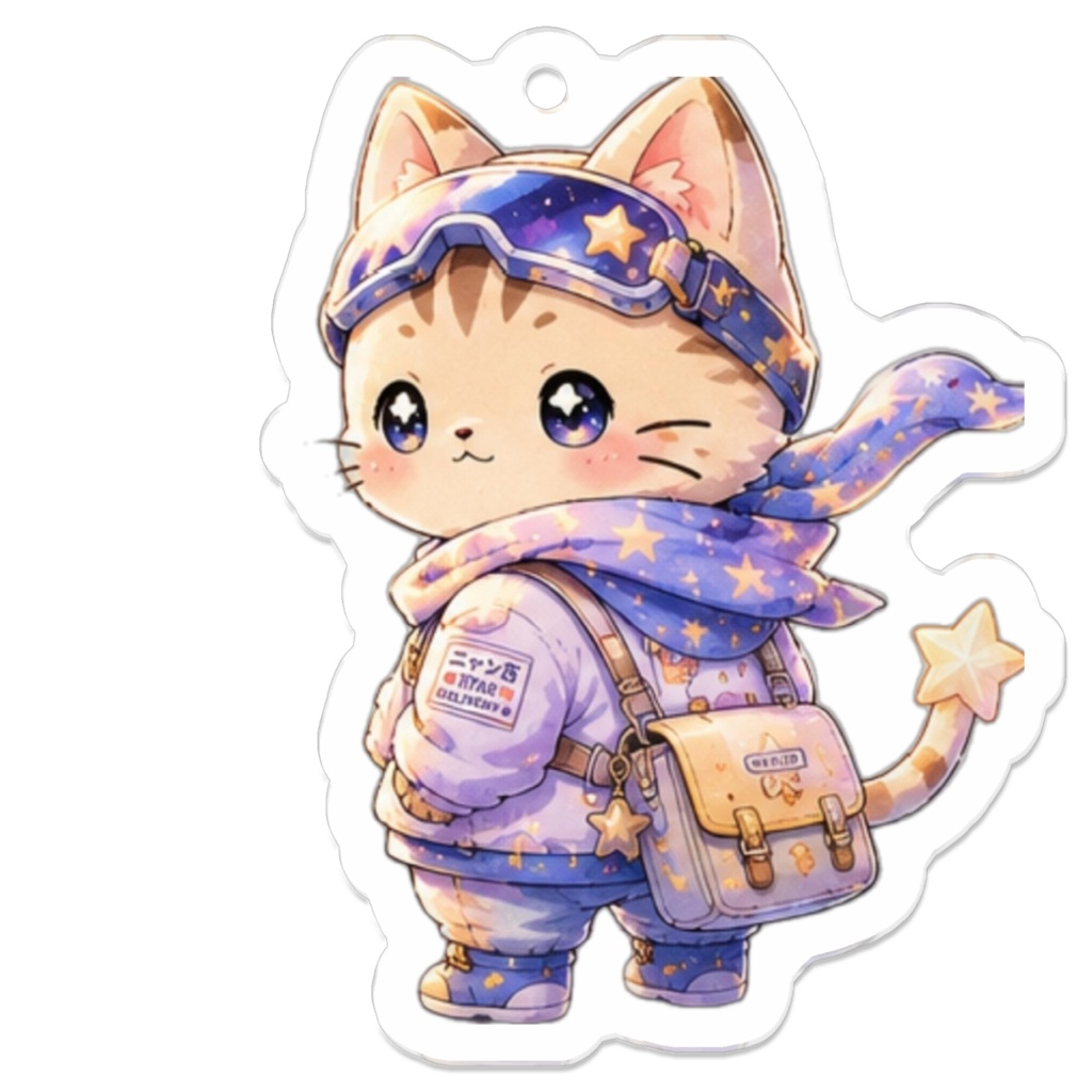 ニャン吉🎖️キーホルダー