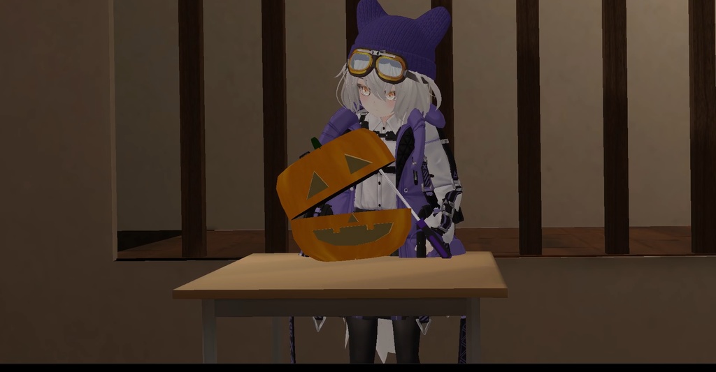 【MA対応】カボチャランプとマイナスドライバー