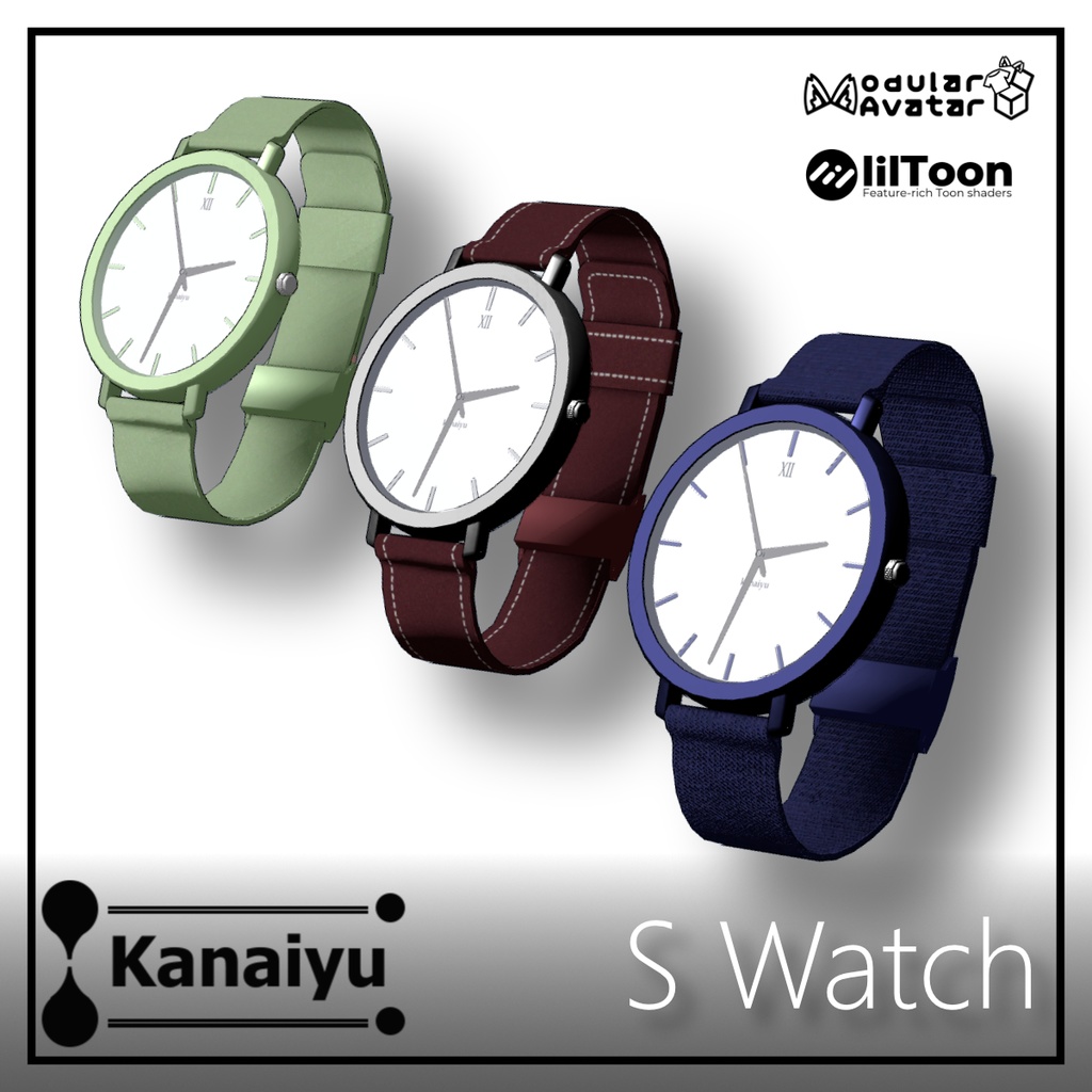 【リアルタイム同期】S Watch【OSC 不要】
