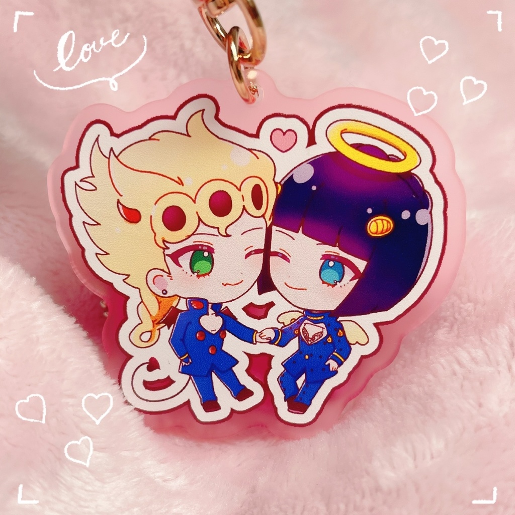 天使と悪魔なジョルブアクリルチャーム