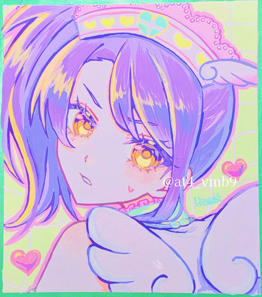 💚シオン　色紙