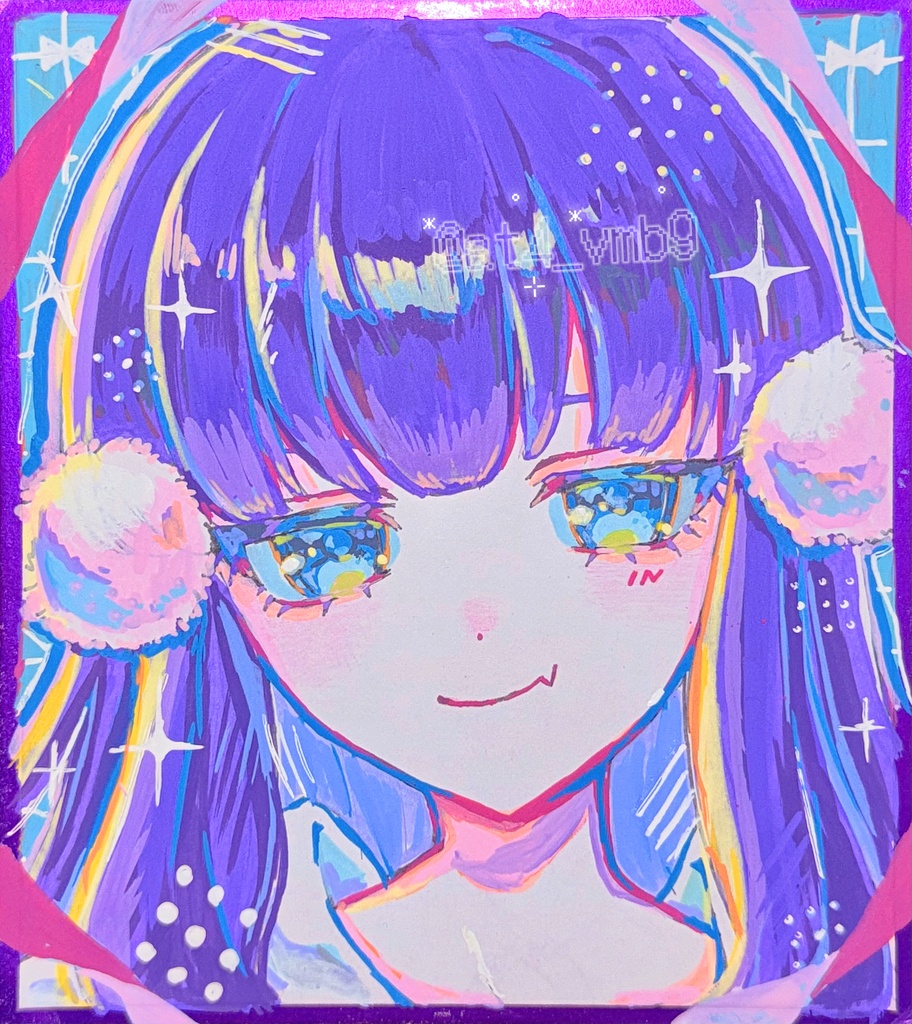 💜あろま 色紙