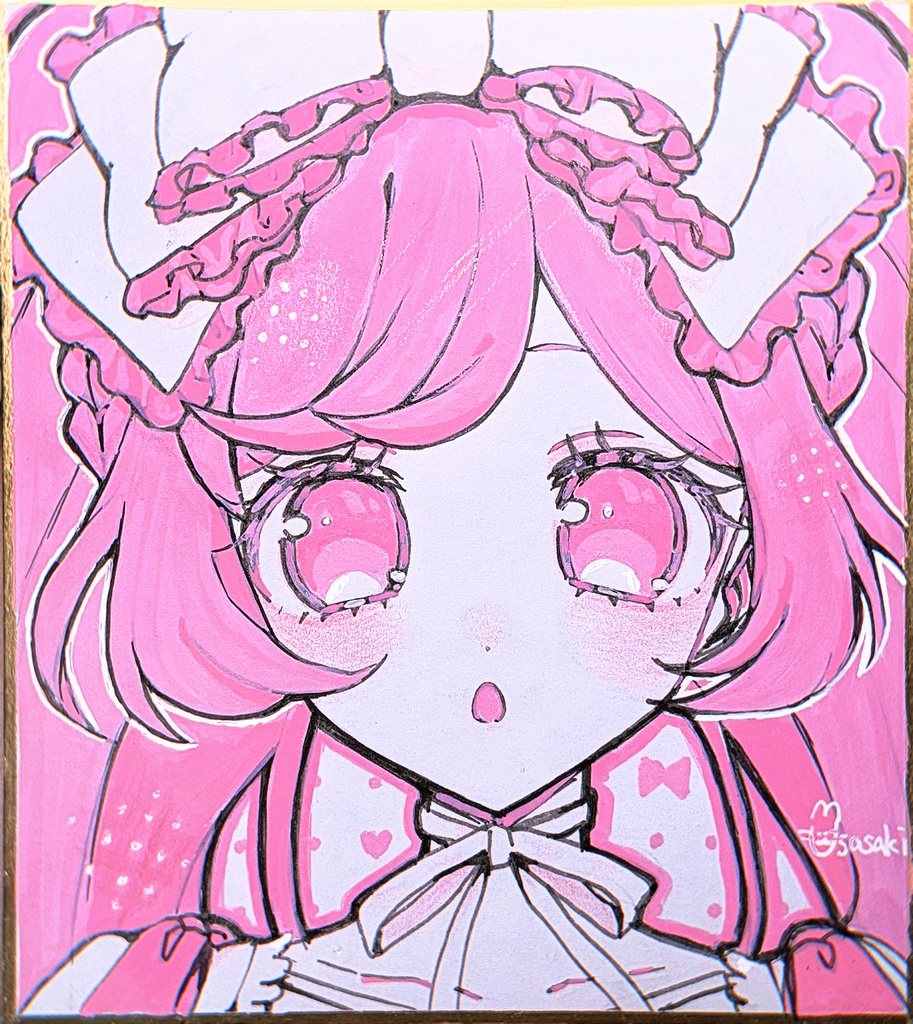 🩷らぁら 色紙