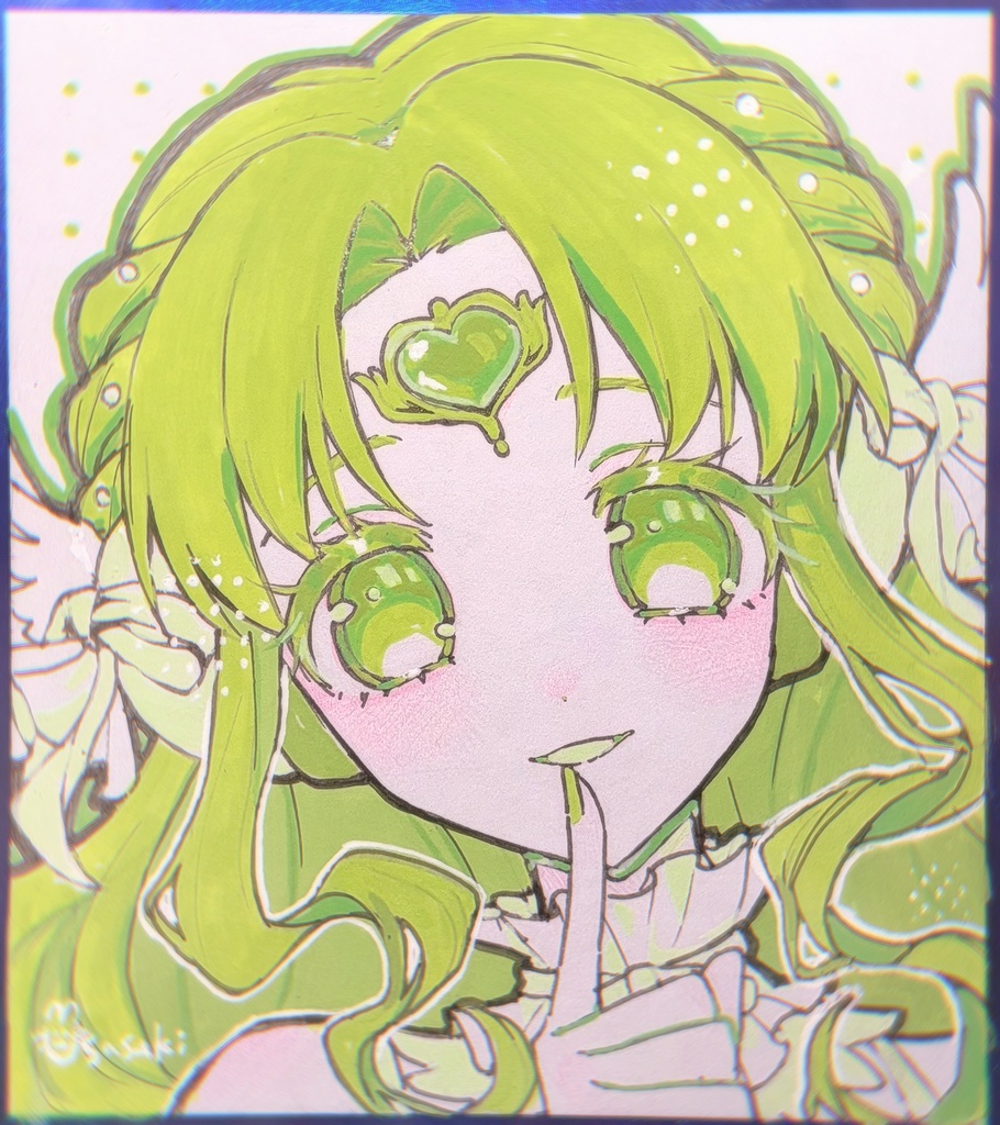 💚ファルル 色紙